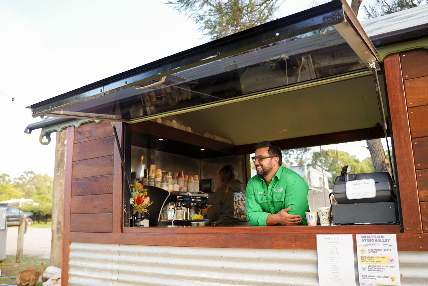 Big Valley Coffee Van - Coffee & Ewe - Yahava Coffee Beans Margaret River
